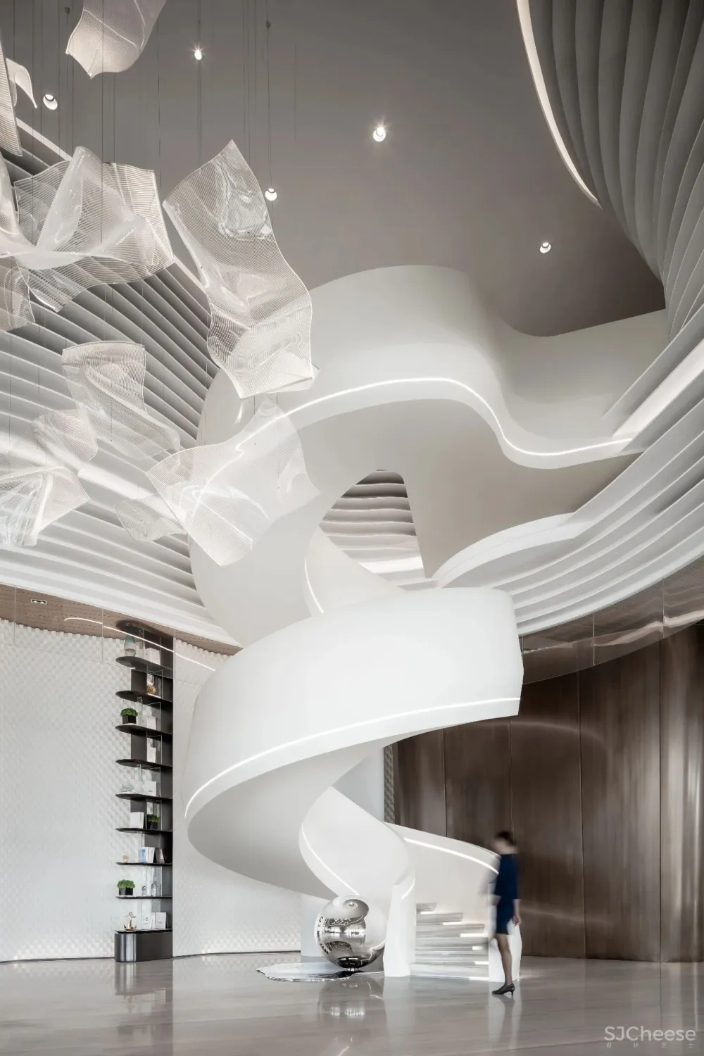 金茂青岛售楼处:创新一座岛 赛瑞迪普空间设计