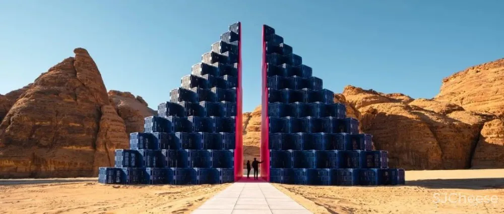 16000㎡沙漠度假村,地上没有一栋楼,把野奢玩出了新高度!