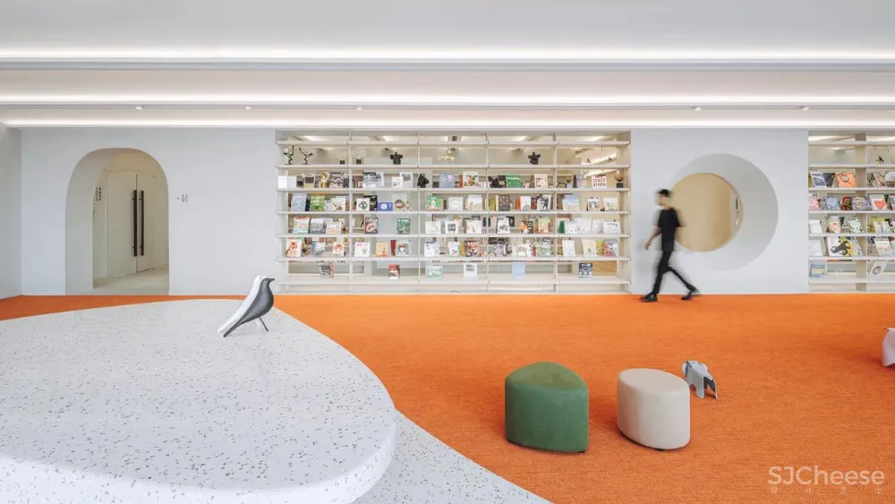 唯品会总部图书体验馆Wutopia Lab