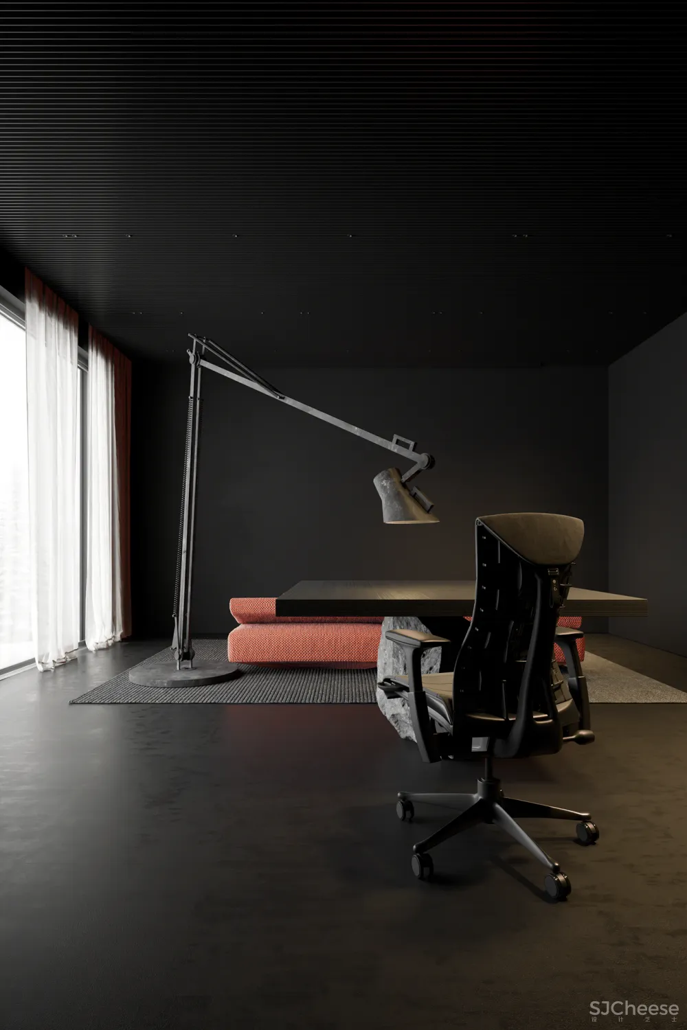 270㎡黑色空间,高级迷人!