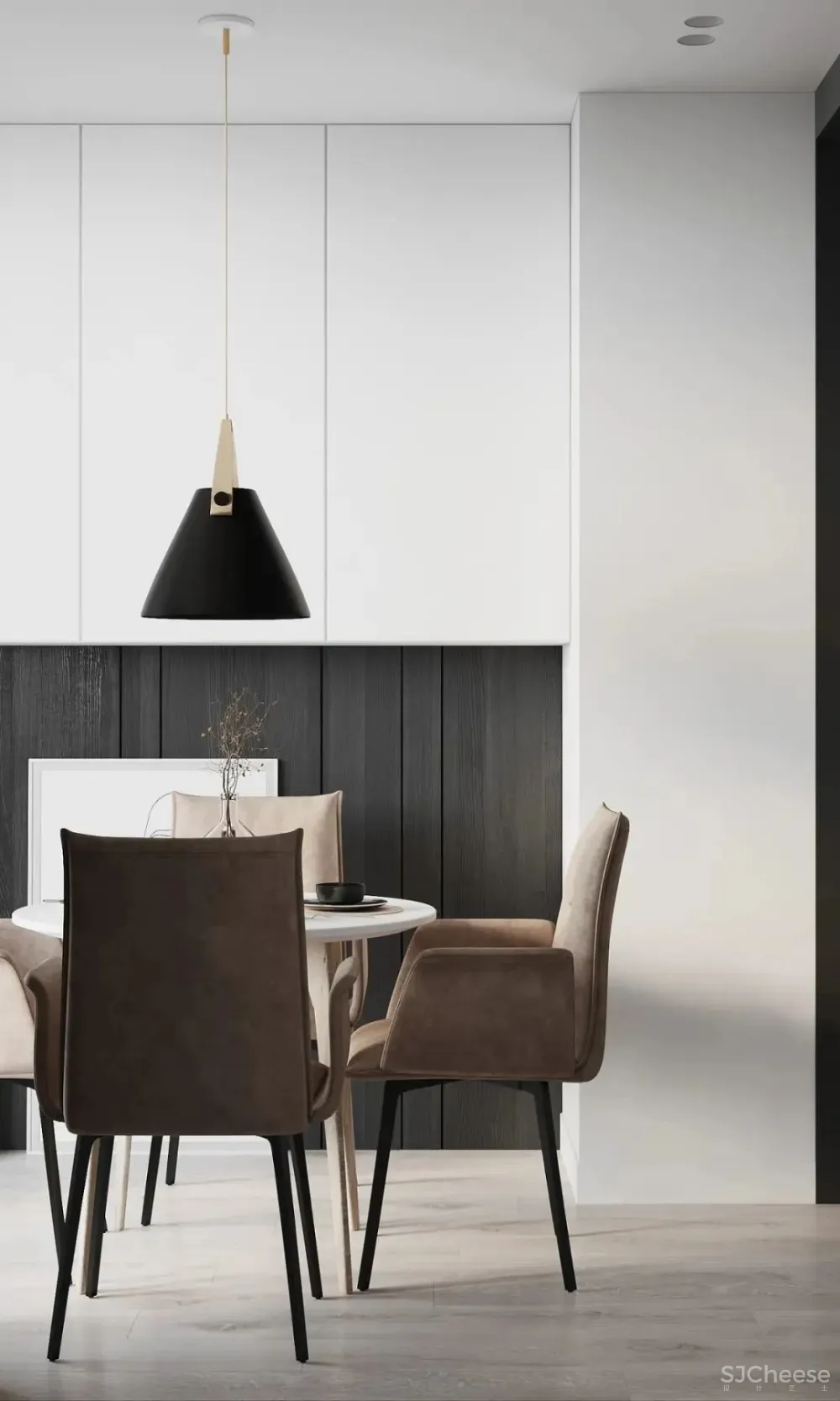 75㎡公寓设计，小空间大视野！ Nastia Perchyk