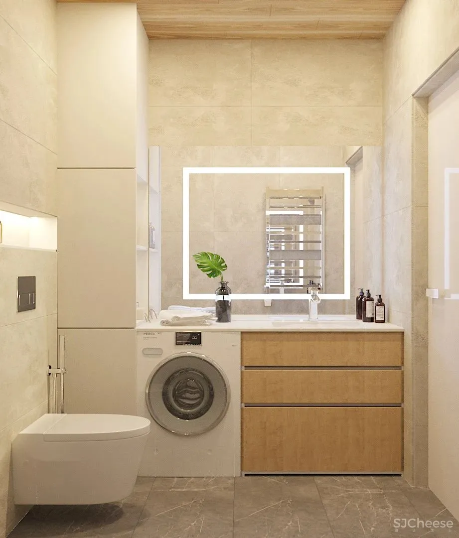 88㎡暖色空间,自然轻快!