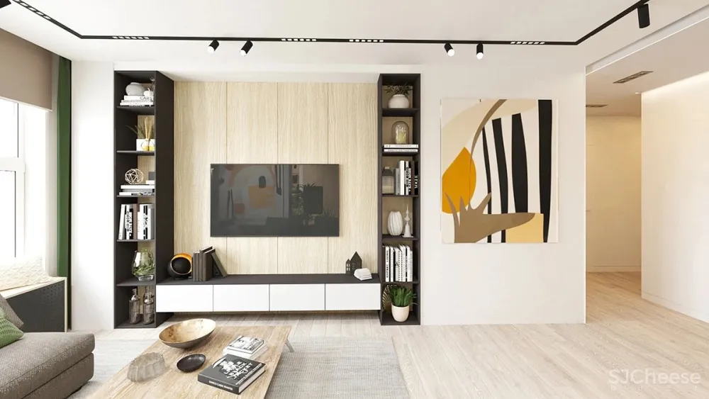 88㎡暖色空间,自然轻快!