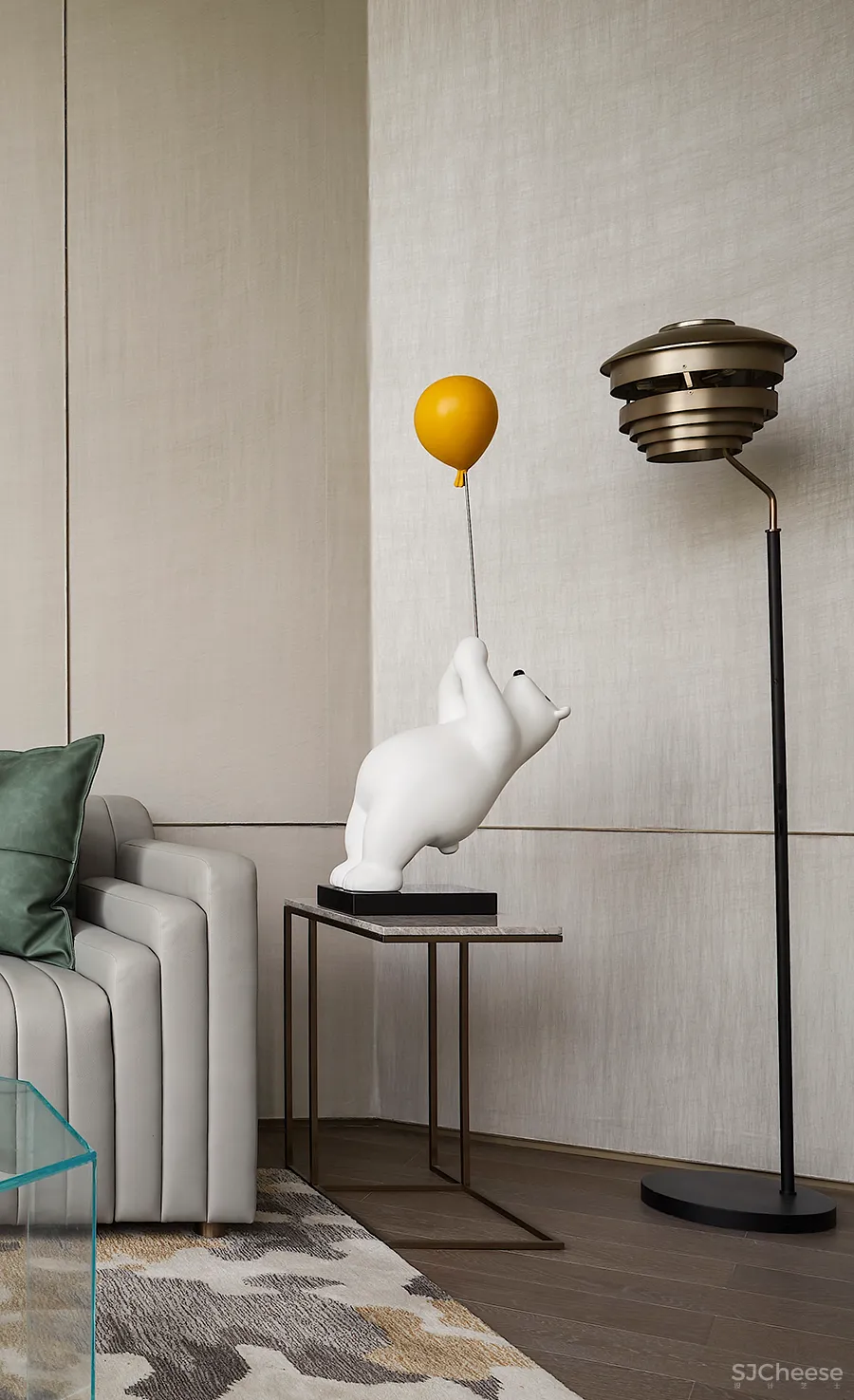 460㎡简雅售楼处,超凡脱俗的高级感!