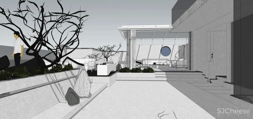 300㎡河畔大平层，现代生活的诗意栖居！