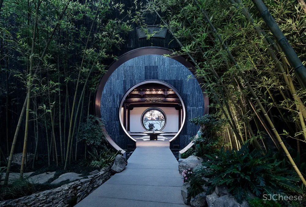 吴文粒:1400㎡中式庭院,一方山水,自成一派!