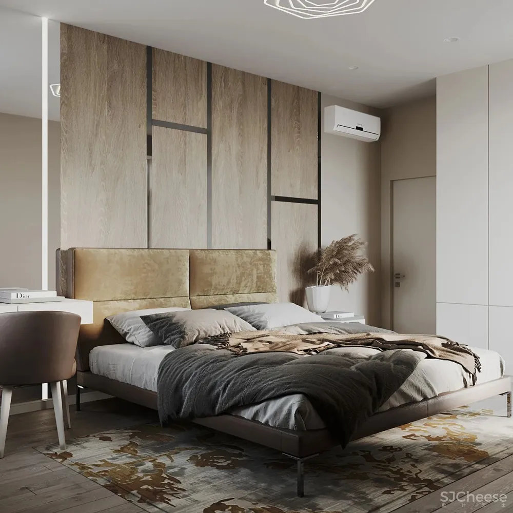 110㎡现代优雅风,温润美宅!