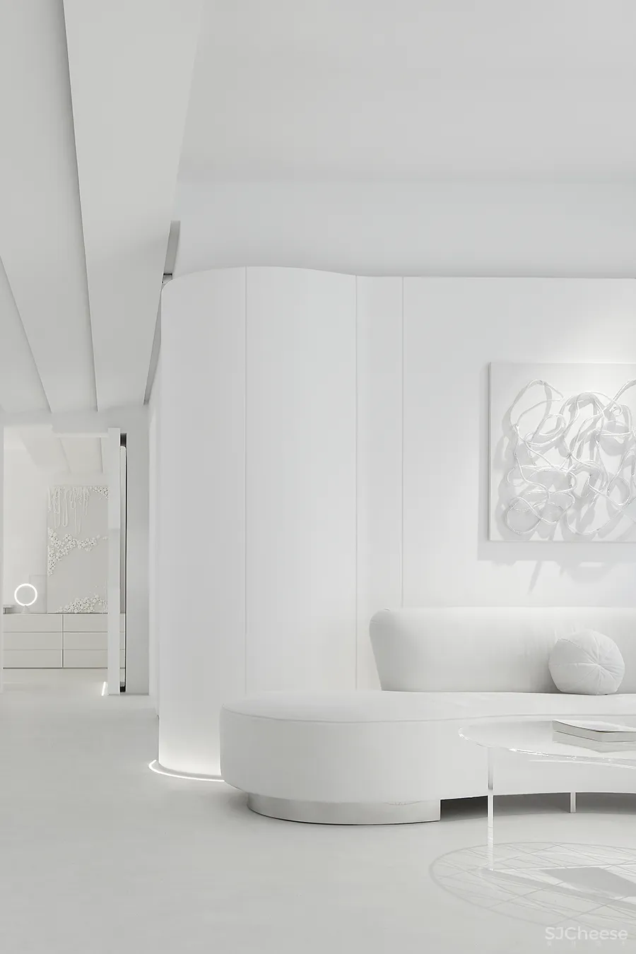 忱意设计 • 意|茫茫白色,无常无我