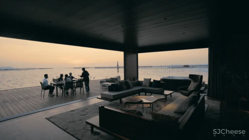 福建小哥租下一片海,造600㎡漂浮大平层:我随时可以与世隔绝