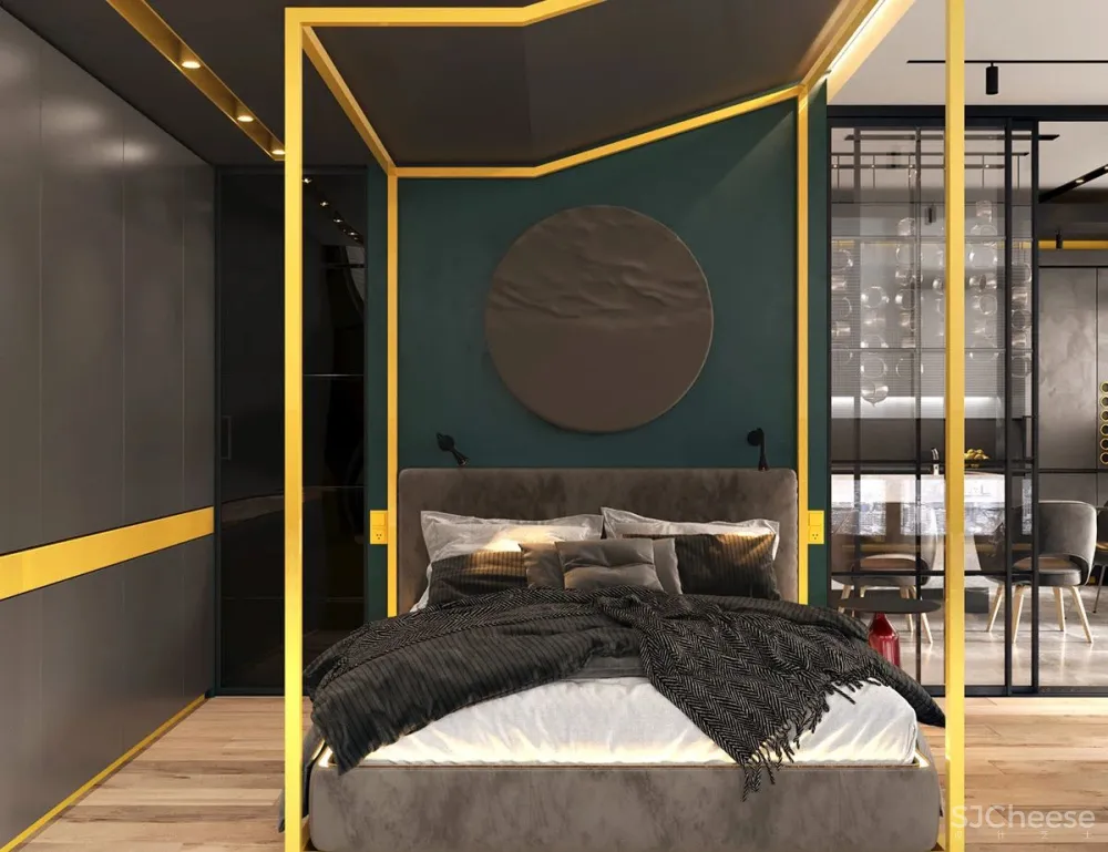 这位设计师真的很有预见性,一不小心就撞了当下热度最高的“灰黄”组合