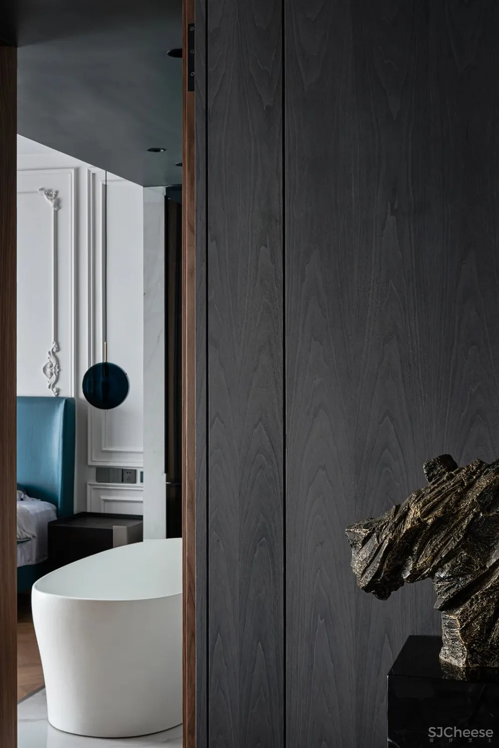 160㎡黛绿复古风，无法抗拒的优雅与质感!