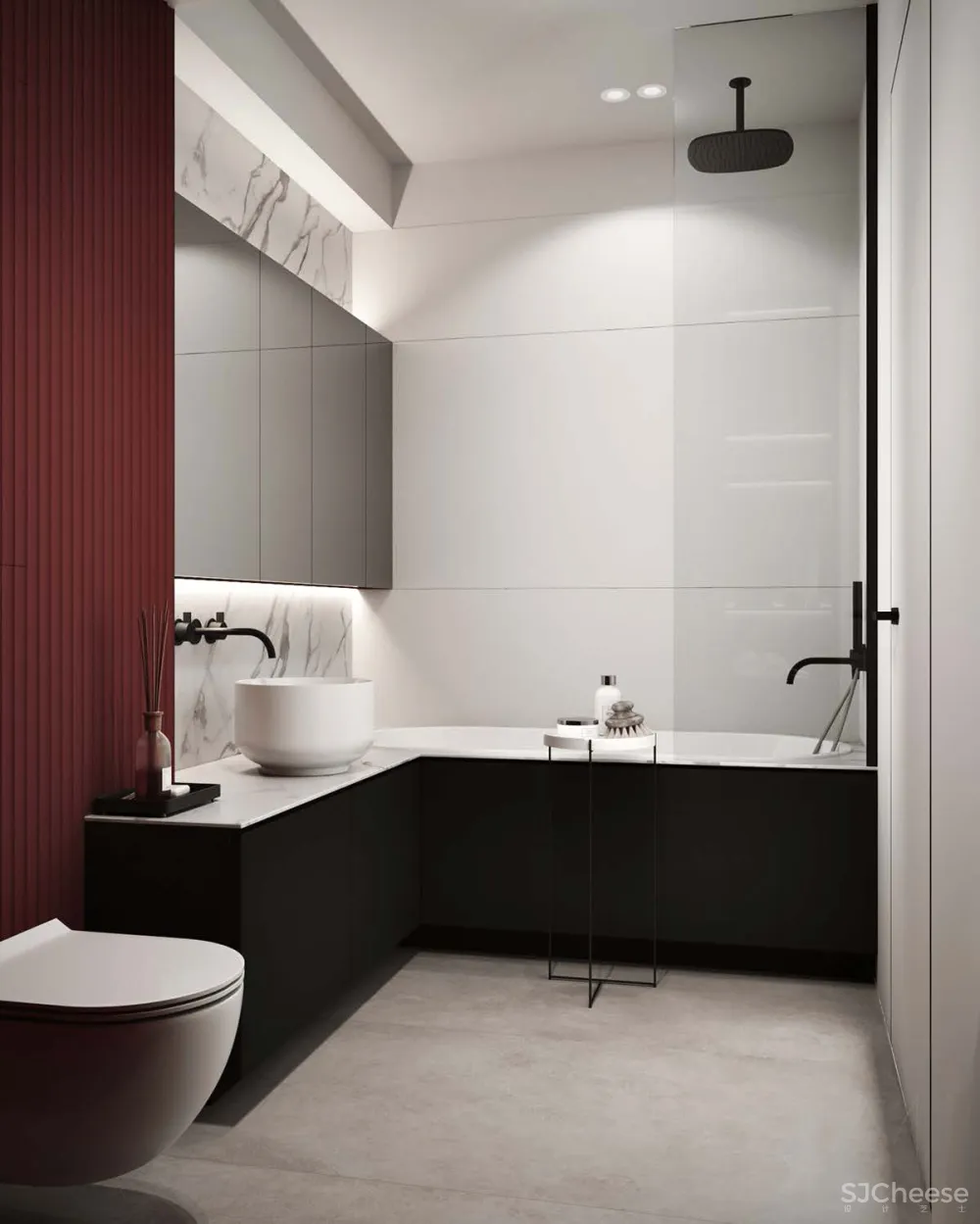 86㎡ 一室一厅，主卧空间这样布局宽敞又大气！