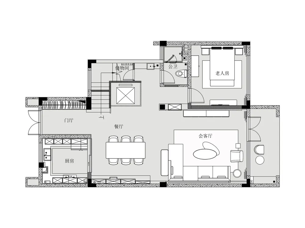 德方圆 | “浸染时光 追影自然”——东华时代300平别墅