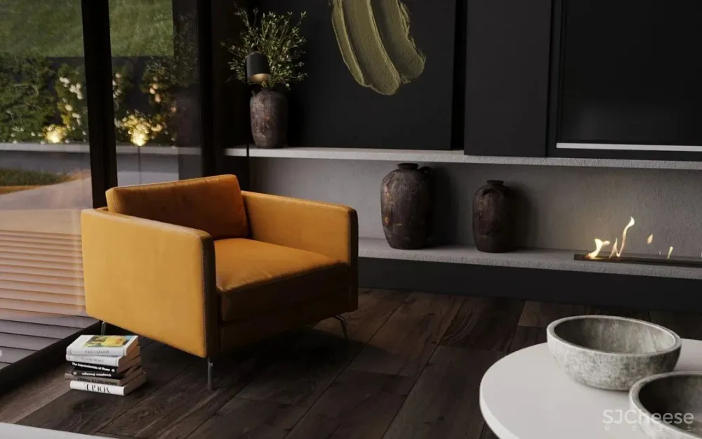 250㎡高级黑别墅，满满的高级感！