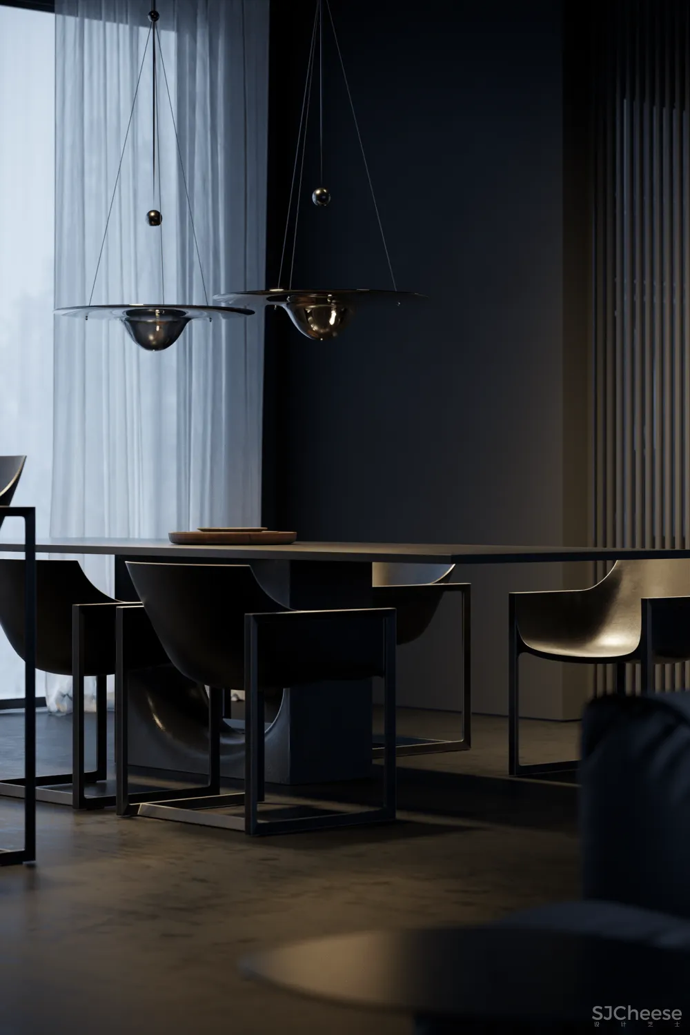 270㎡黑色空间,高级迷人!