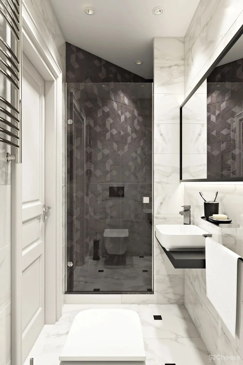 小美式：简洁的形式和色彩来表达!