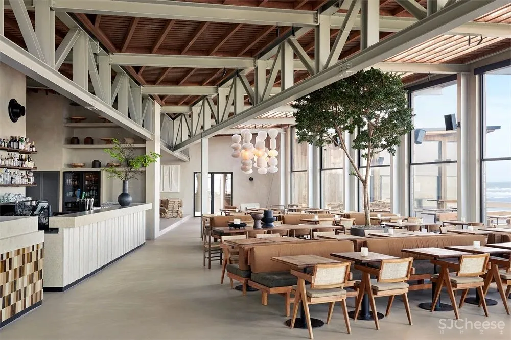 荷兰 De Republiek 海滨餐厅 l Anne Claus Interiors