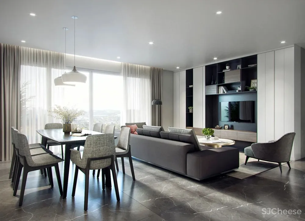 现代简约设计,高级美!