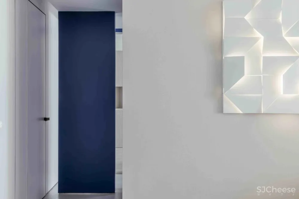 无主灯的极简调性，张弛有度的三代同堂之家｜禄本设计