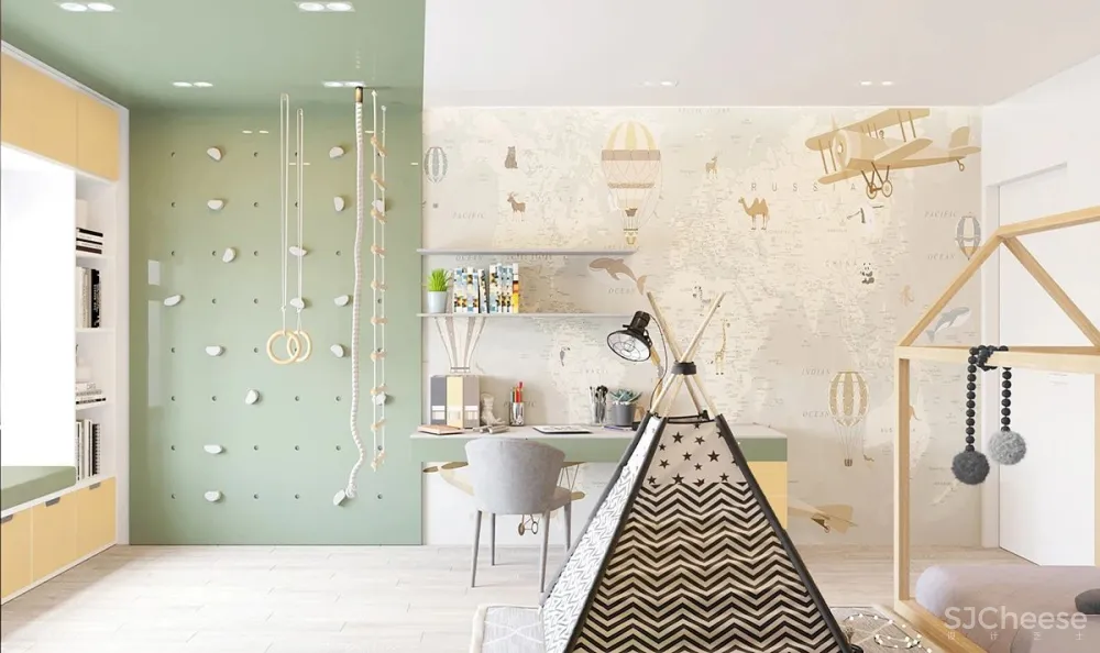 88㎡暖色空间,自然轻快!