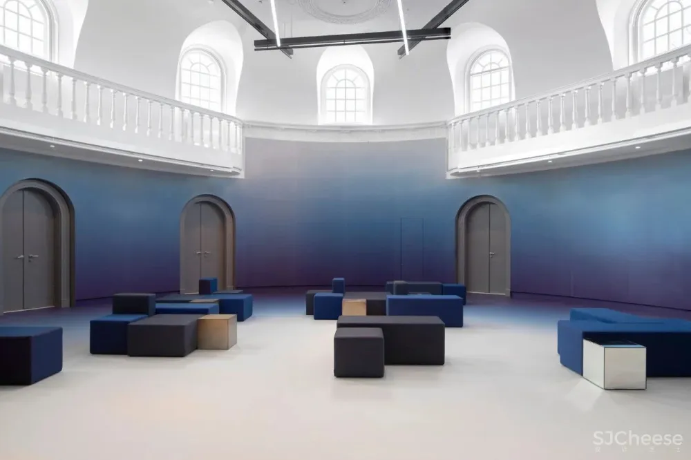 渐变调色让空间与众不同