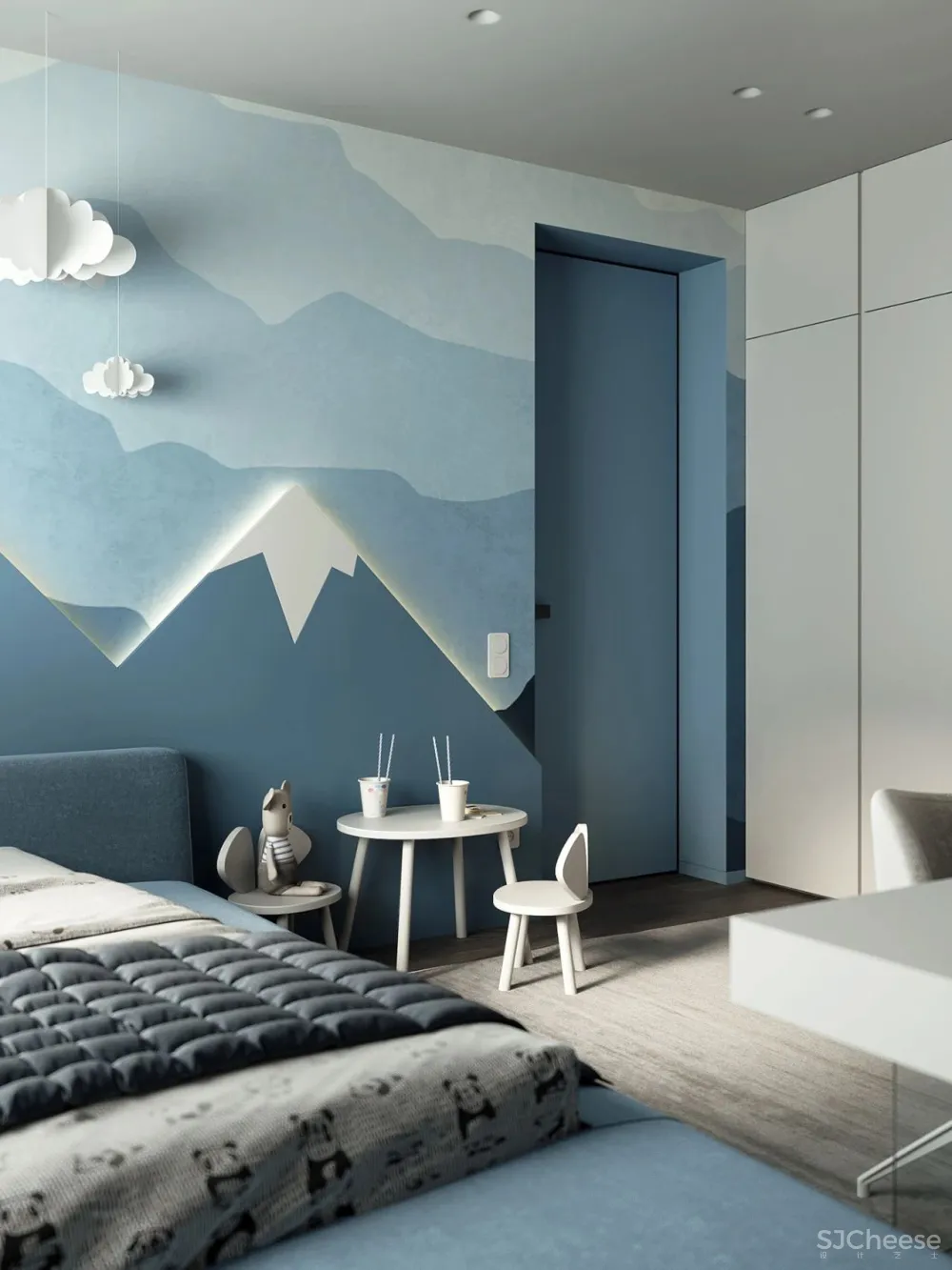 105㎡深色极简,美出新高度!