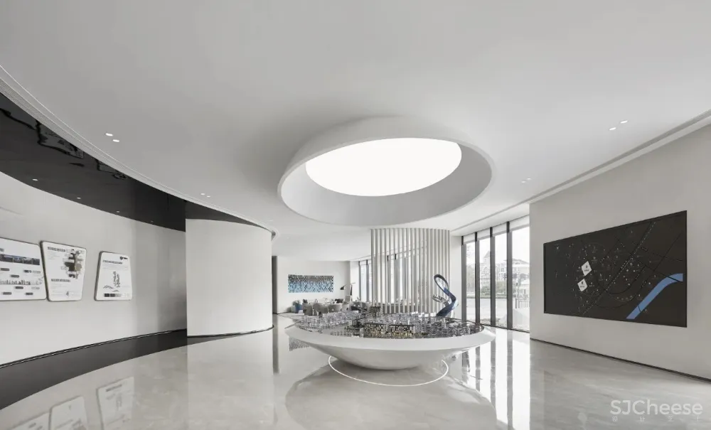 EH DESIGN 空间 自然一瞬成永恒 翰林府-翰文府销售展示中心