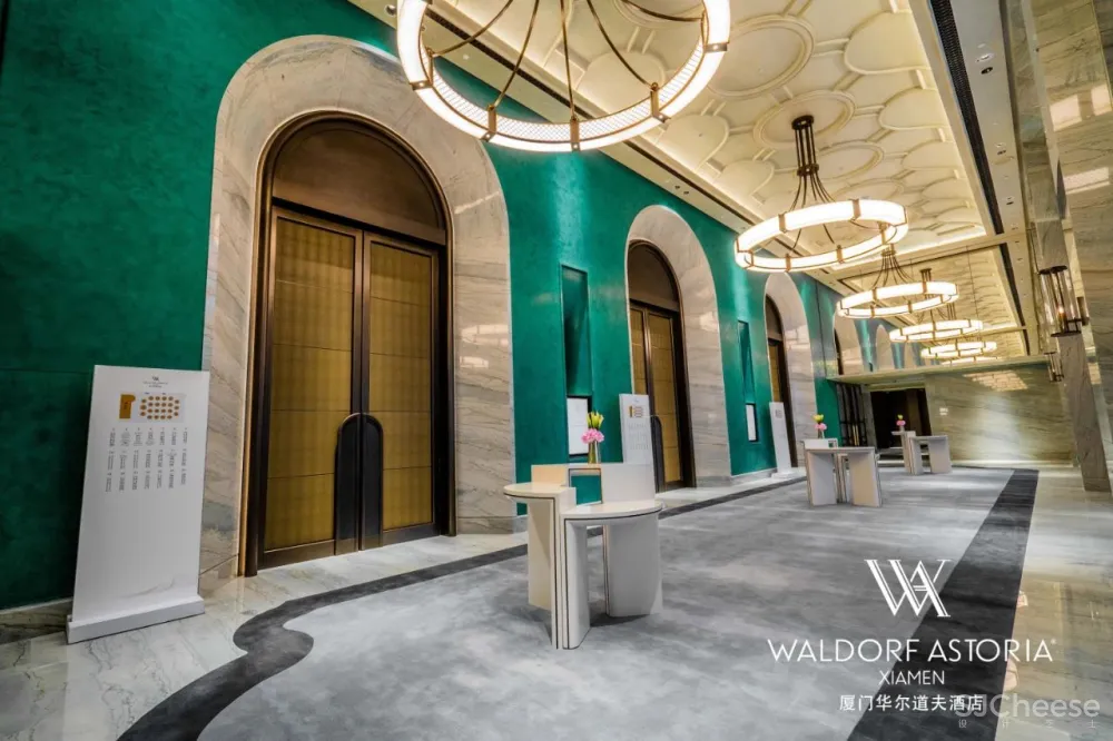 香港AB CONCEPT 刷新厦门酒店奢华新高度:「华尔道夫酒店」
