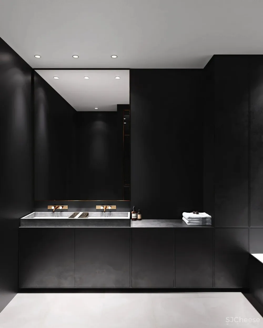 86.9㎡现代家居，别具魅力的空间设计！