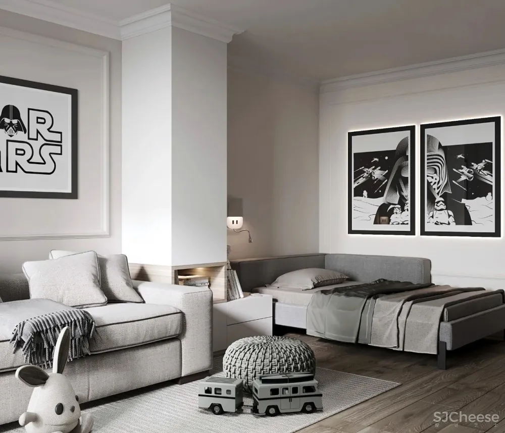 110㎡现代优雅风,温润美宅!