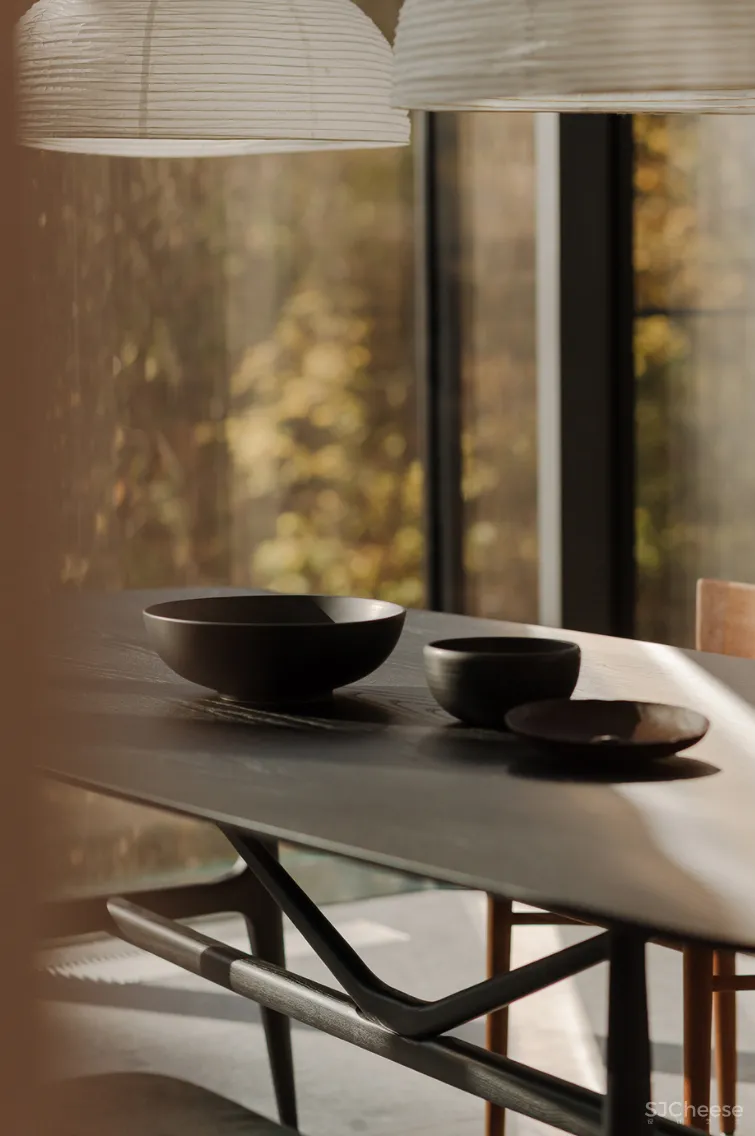 暖色系现代公寓,木饰面这样装个性又精致