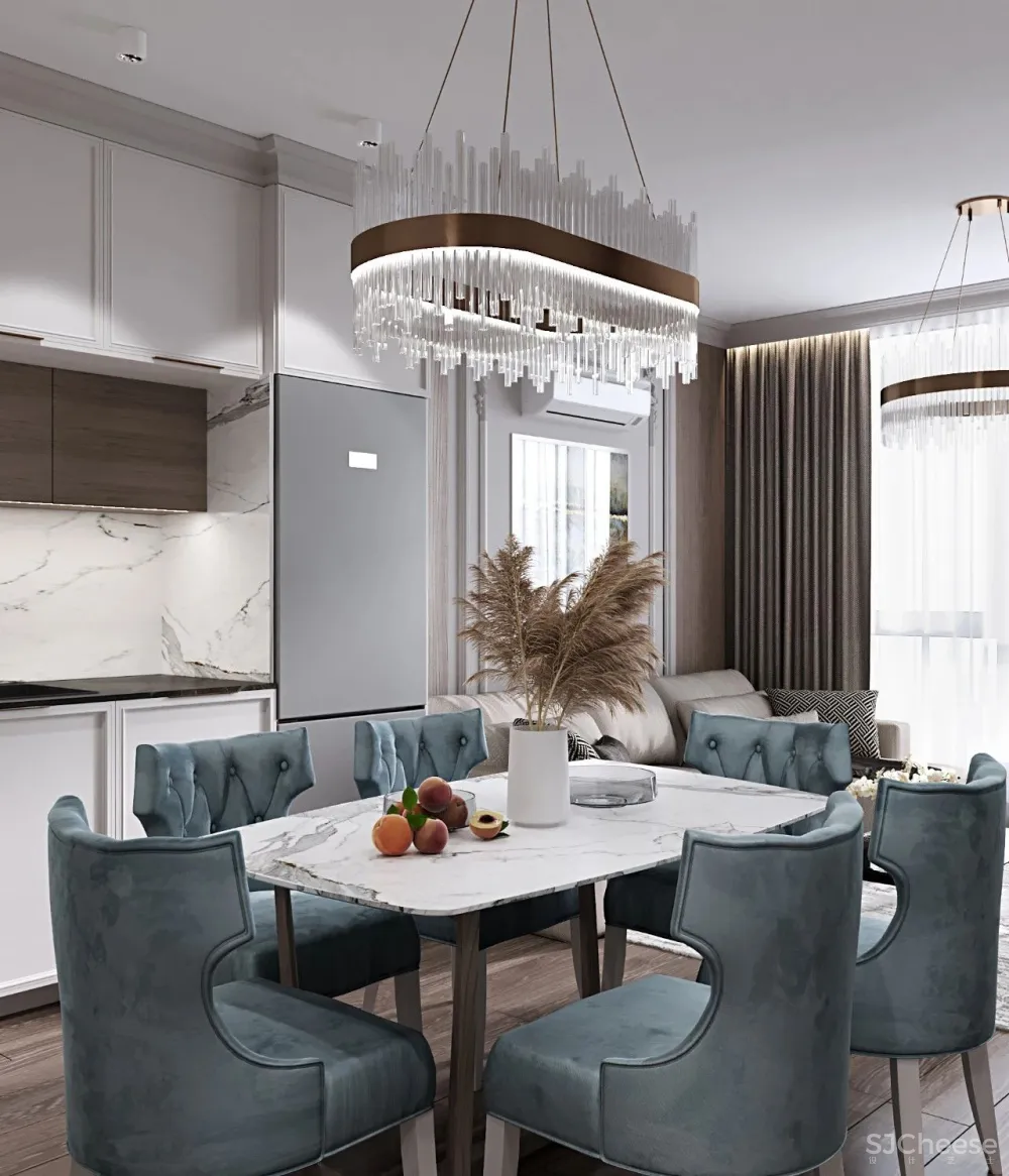 110㎡现代优雅风,温润美宅!