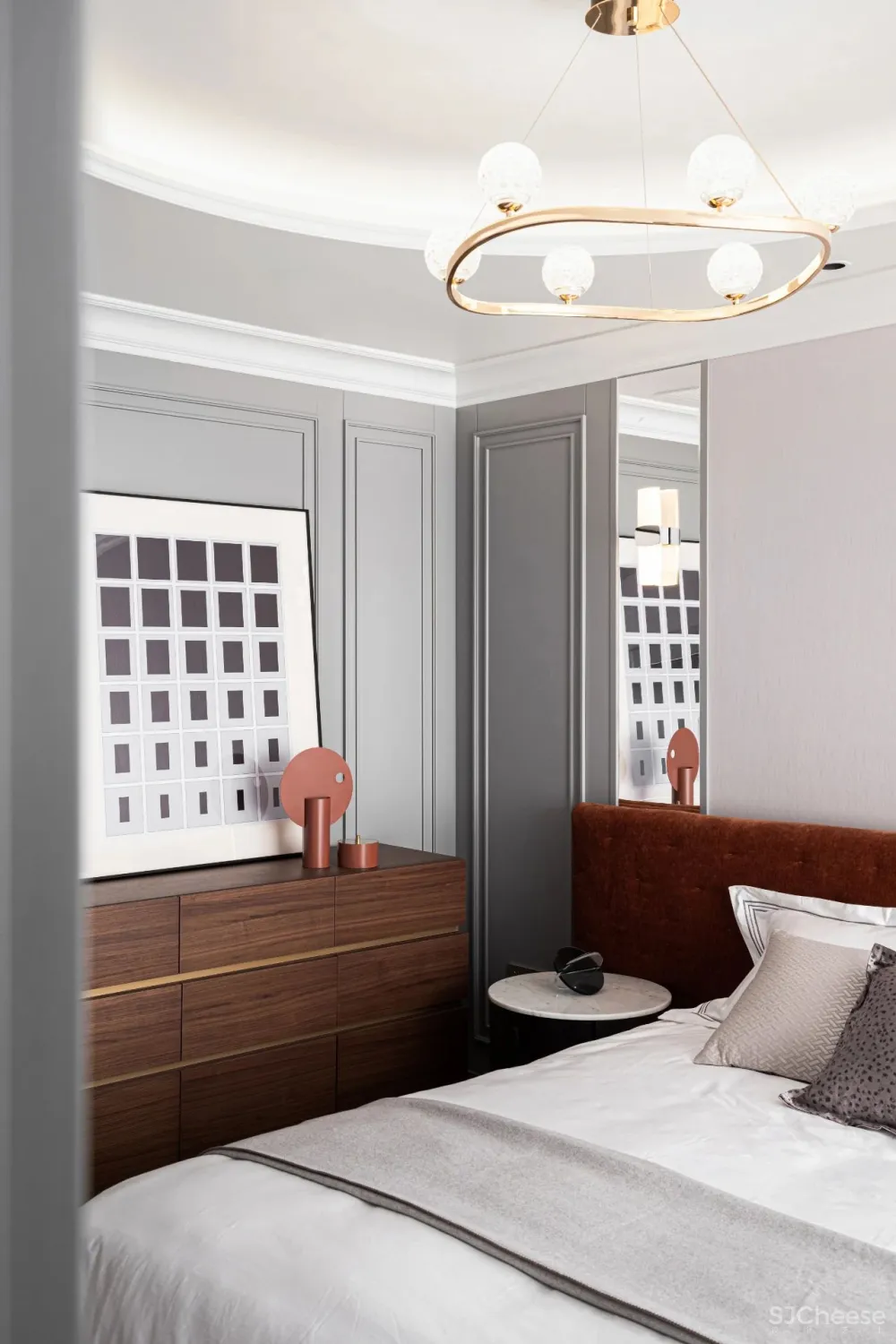 粉白色调 长虹玻璃，诠释家的优雅 SKH设计