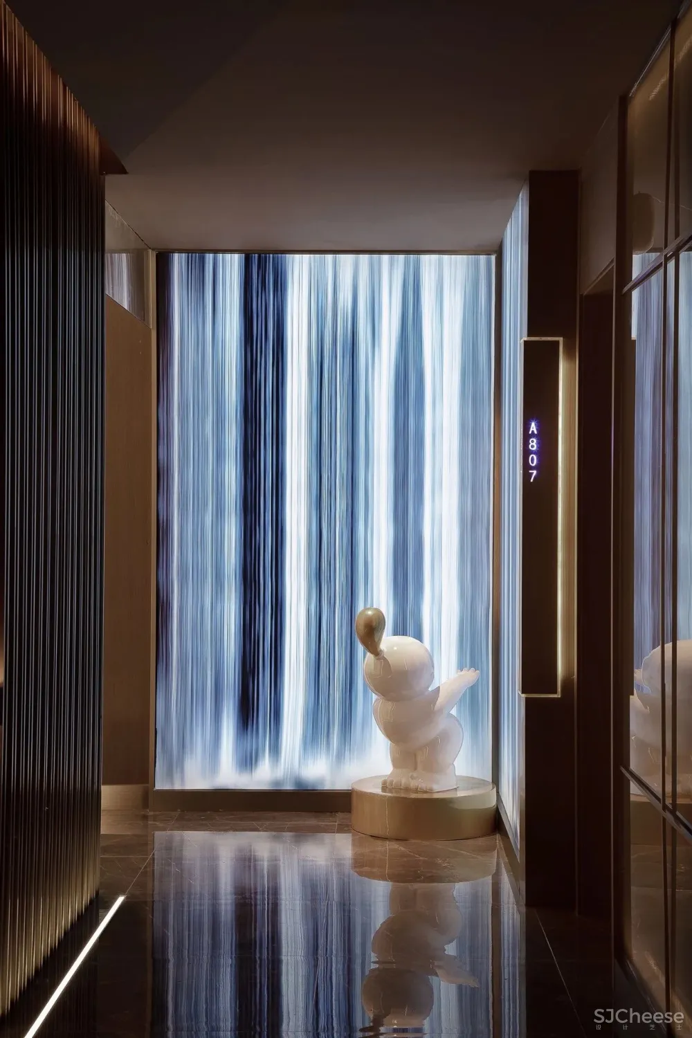 用当代艺术展现理想休闲生活画卷 墨高设计