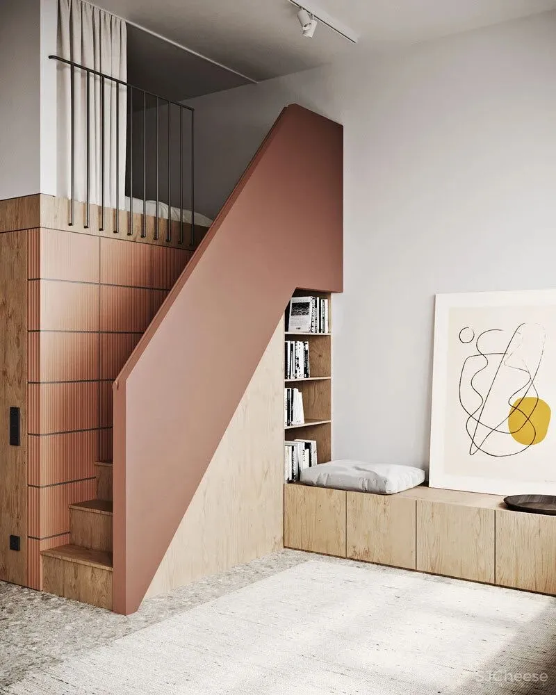 116m² 私宅,简约风格下,却有着强大的收纳空间