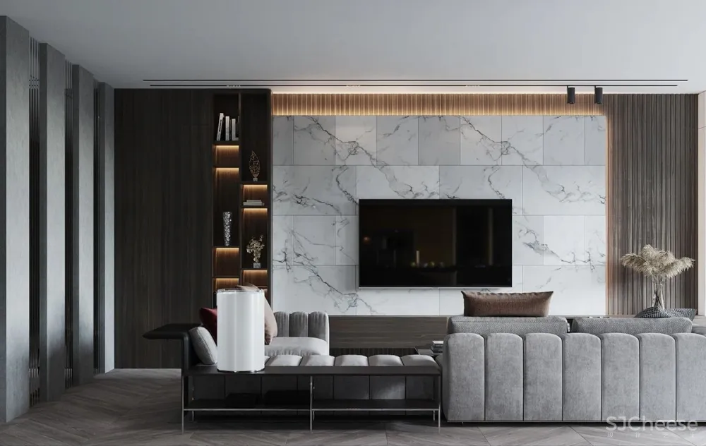 现代轻奢:简约高级灰,轻奢有度!