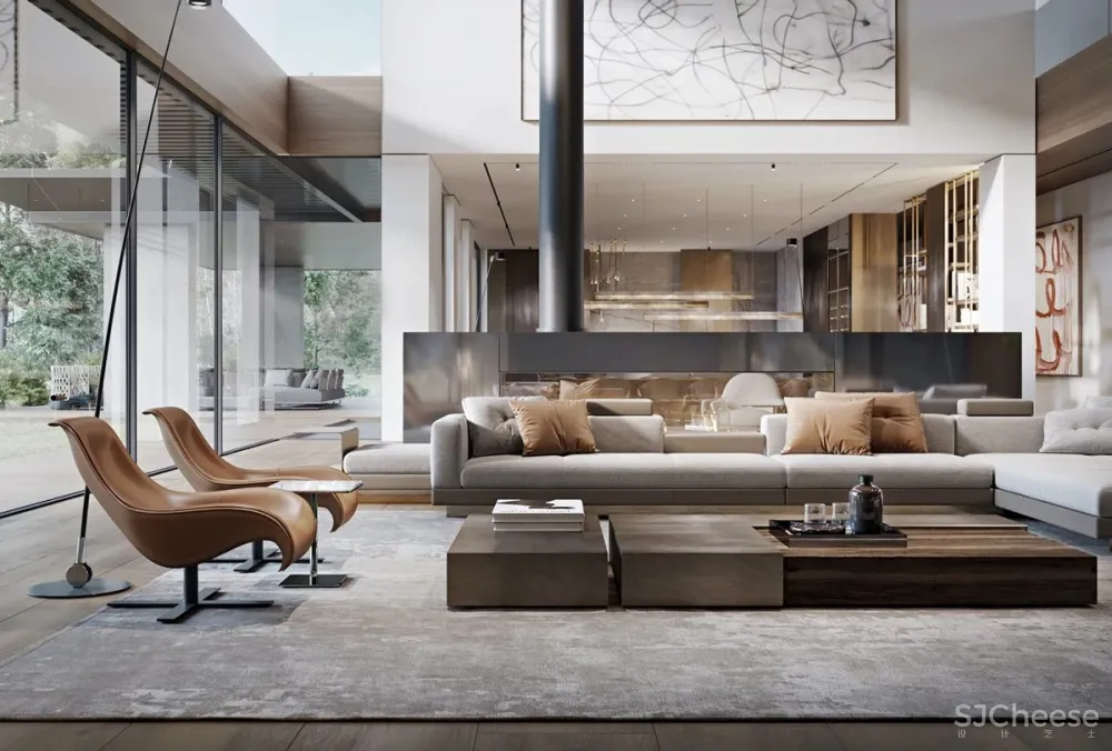 Modern Luxury Country House With Skylights - A_yyth