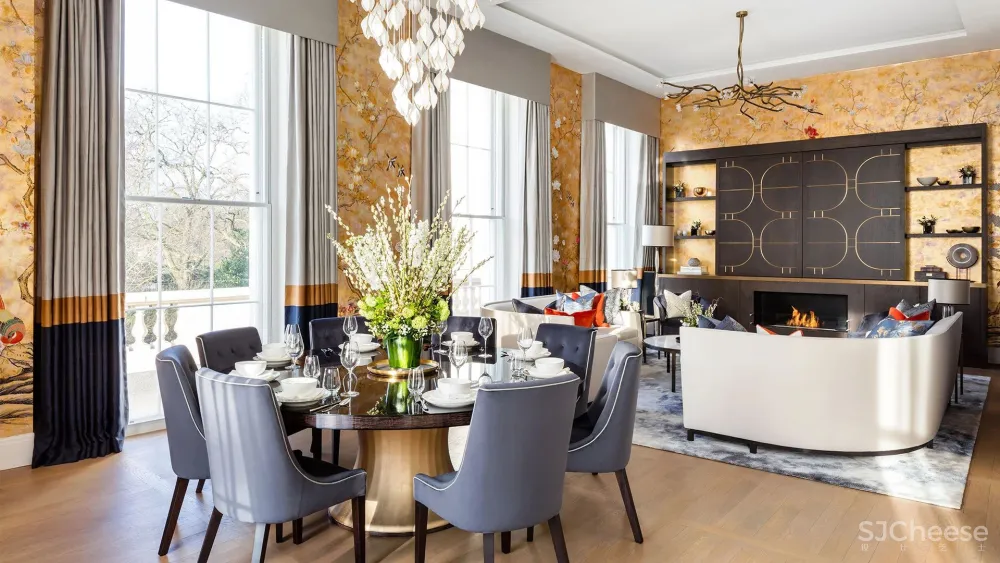 【搭-配】Central London Apartment Olive Design