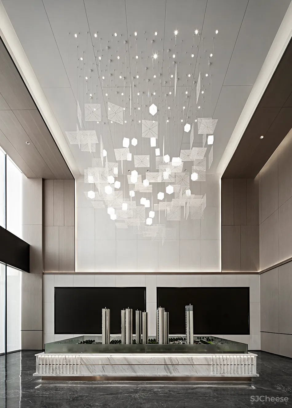 吴文粒:900㎡简约格调,探寻沉静的艺术!