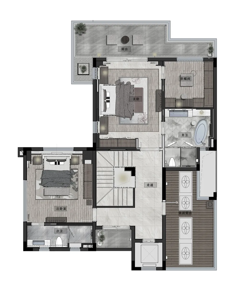 1000㎡中式别墅,以诗入境,不失芳华!