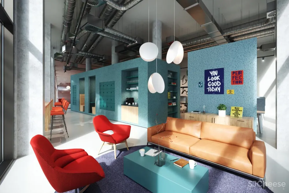 酒店还有共享办公,公区配置也「不讲武德」,网友:联合办公感觉要凉?