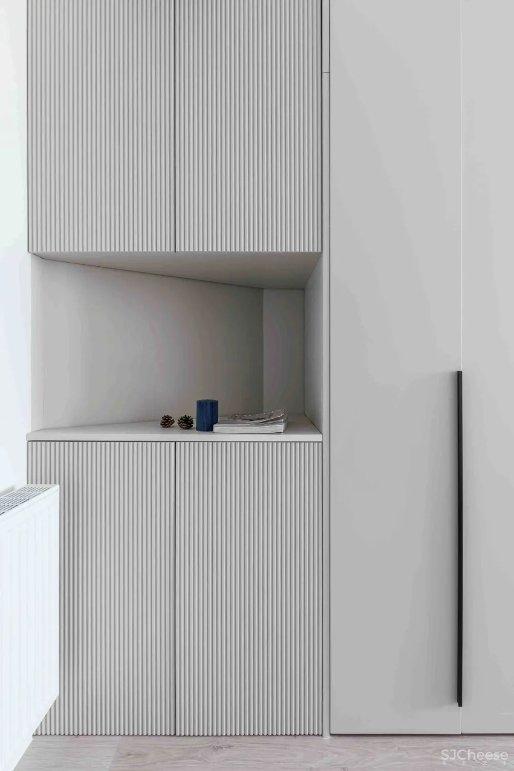 无主灯的极简调性，张弛有度的三代同堂之家｜禄本设计