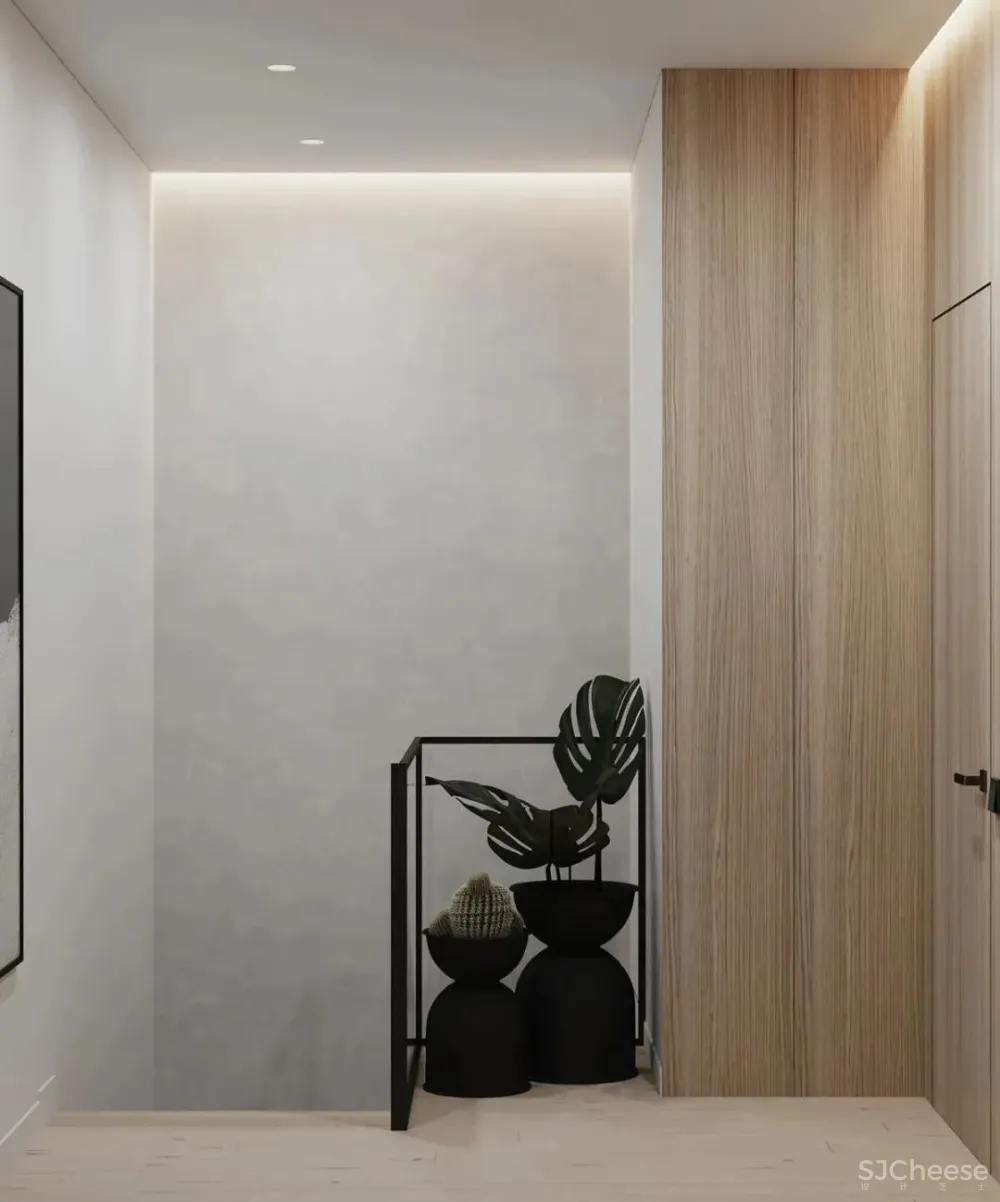 75㎡公寓设计，小空间大视野！ Nastia Perchyk