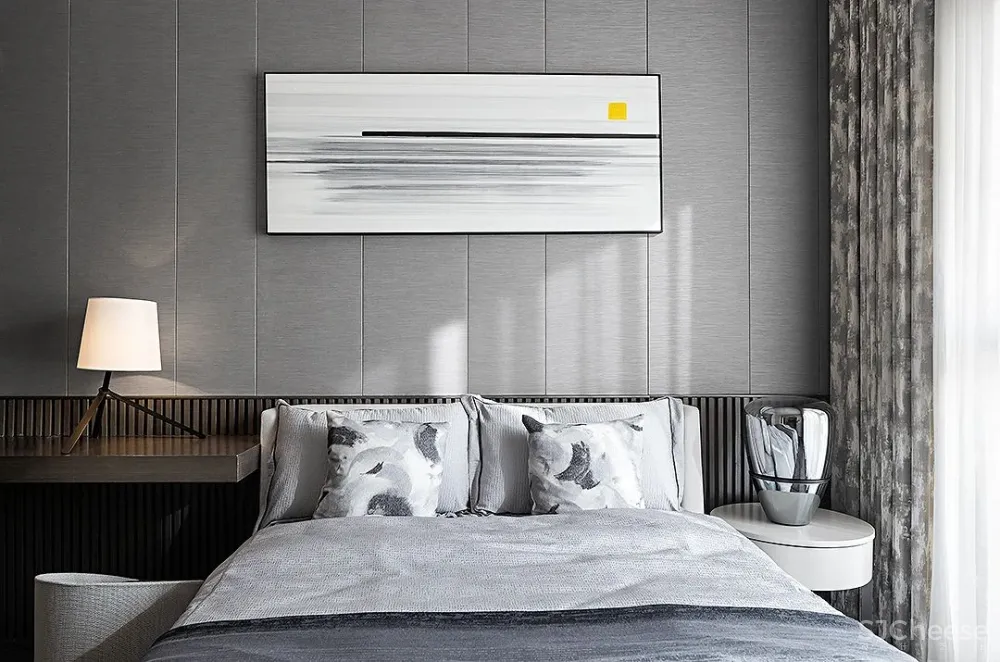 纯净而内敛，大隐于日光的莫兰迪美宅