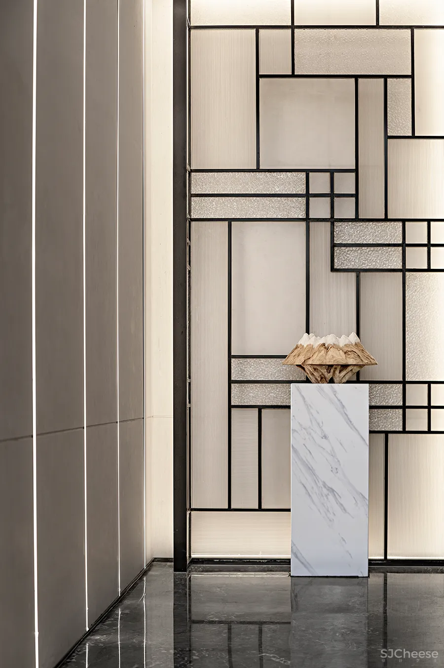 吴文粒:900㎡简约格调,探寻沉静的艺术!