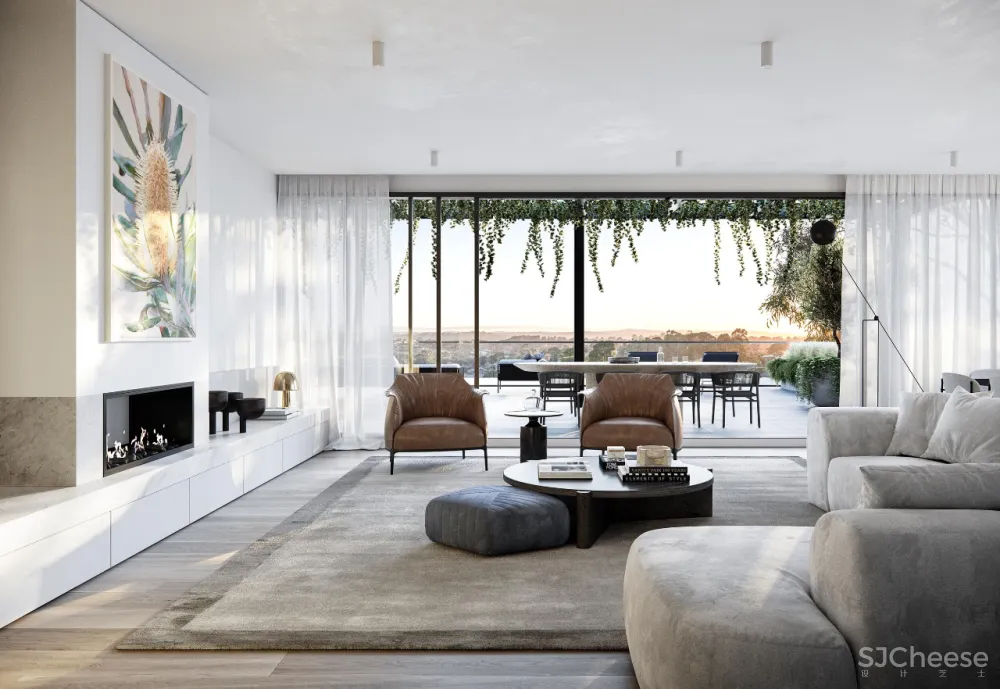 小而美的公寓楼,简约又有细节,这才叫高级!