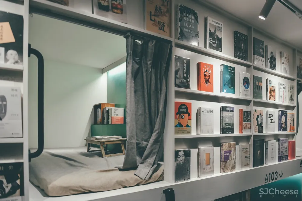 【广州负空间设计】1200book&bed|一起退出当代生活