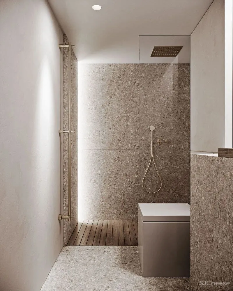 116m² 私宅,简约风格下,却有着强大的收纳空间