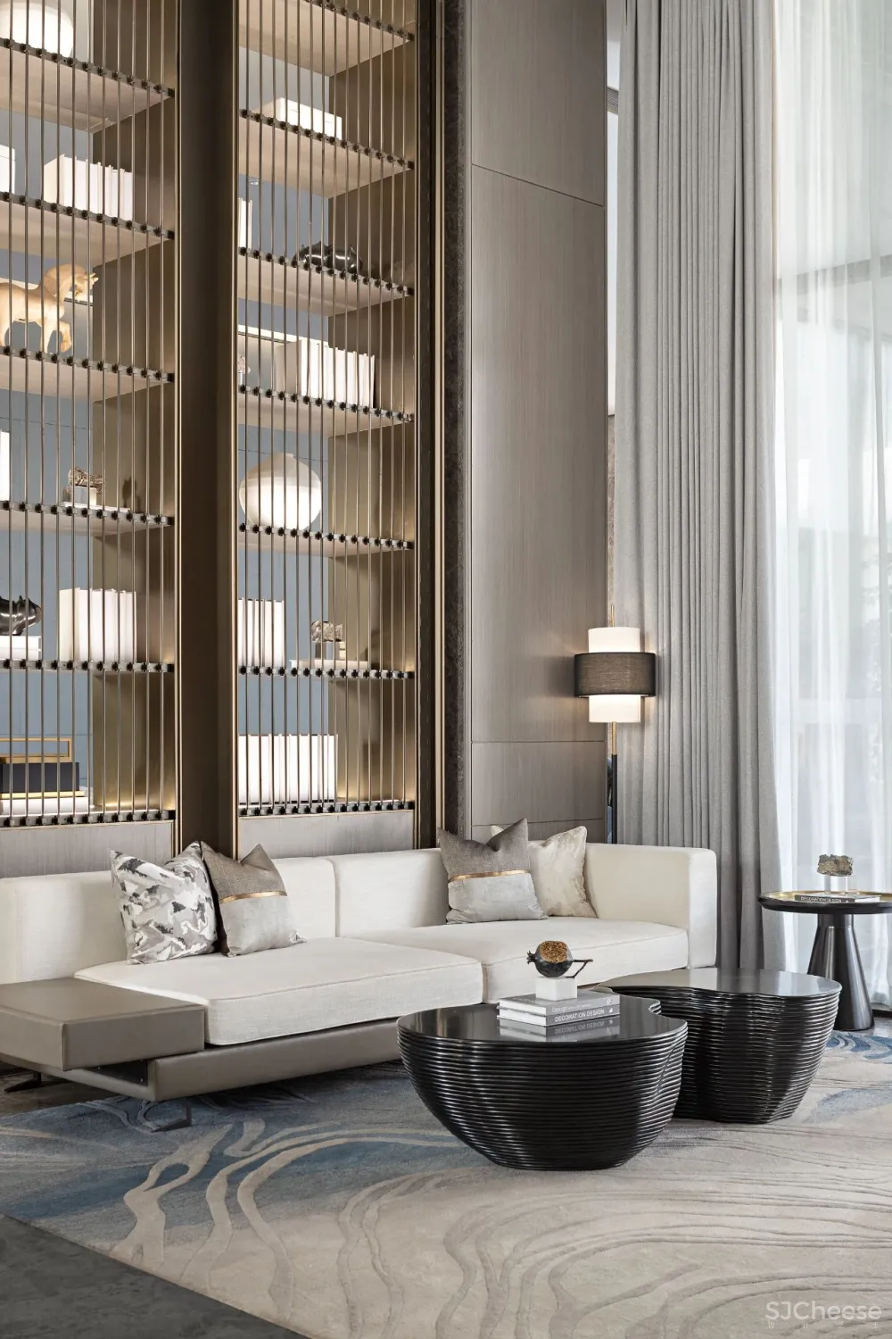 几朵设计 河风雅叙 洛水潺湲夕照中