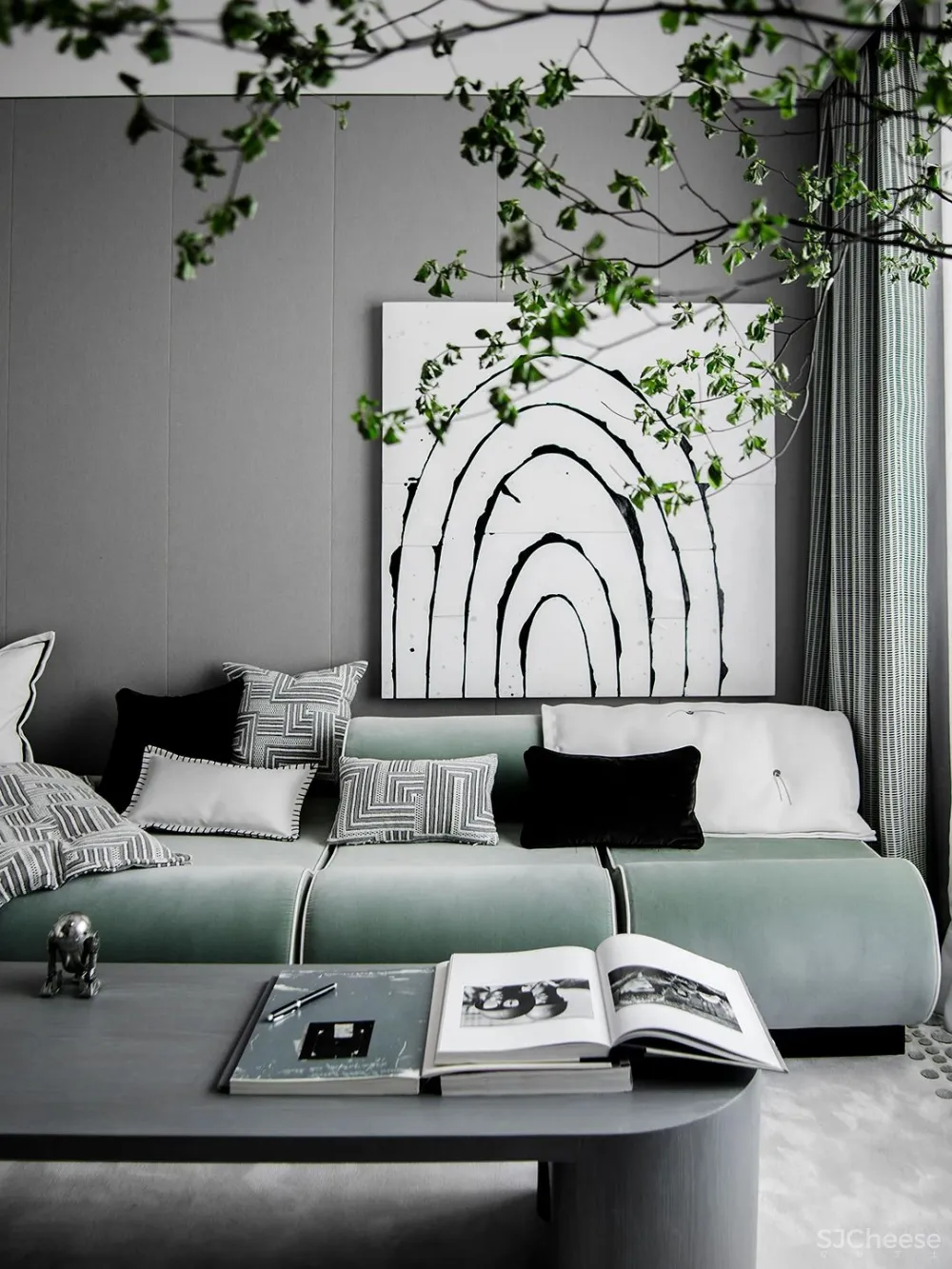 TCD² 上海翠湖 230 ㎡ 大宅,顶层精神归属